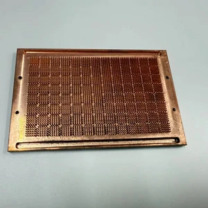 Copper Clip Heat Sink For IGBT Power Modules Custom Metal Fabrication Assembly CNC Machining Stainless Steel Material