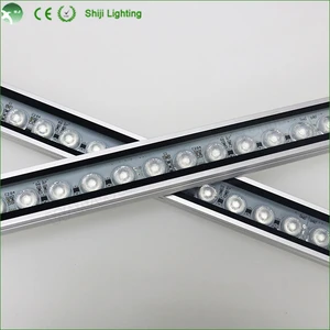 SHIJI DC24V Digital LED Wall Washer UCS2903IC RGB Changing Color Outdoor Project LED Linear Wall Washer Light