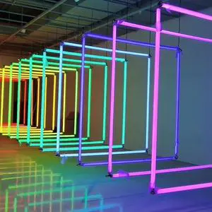 DMX 360 Led Tube Light for Nightclub Decoration 100cm DC24v 5050 RGB 360 Pixel Tube for Indoor Outdoor Dj bar Disco Club Light