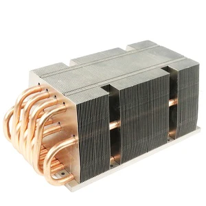 Aluminum 500w Led Heat Sink Stage Light Heat Sink with Heat Pipes