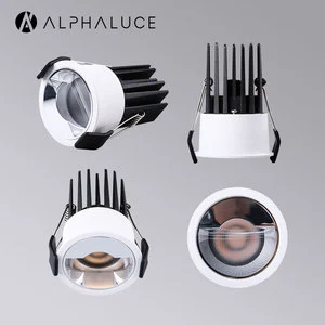 Commercial Led Down Light 3000K Square Cob Trimless Recessed Down Light Hotel LED Downlights