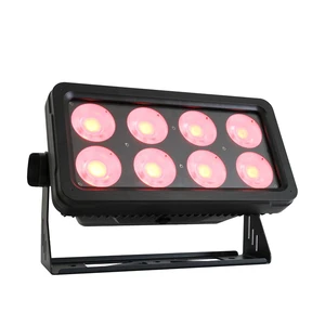 8PCS 20 Watt RGBW 4in1 Outdoor Led Wall Washer IP65 DMX City Color Led Wash Light With Diffuser