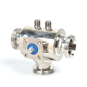 Manual Ball Valve With A Platform Sanitary SS316 Stainless Steel 1/2