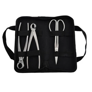 Wholesale 3 in 1 Silver Manual Spherical Knob Cutter Concave Branch Cutter Bonsai Bud Scissors Bonsai Tool Set Bud Trimming