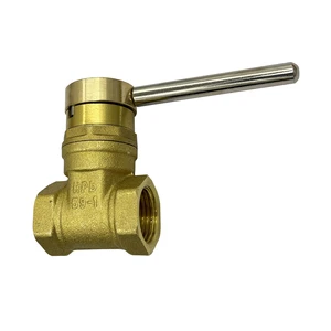 NFJM Factory Direct Sale DN25 PN16 Brass Lockable Ball Valve With Lock
