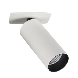 Adjustable Angle Single/Double/Triple Head GU10 Modern Aluminum Spotlight