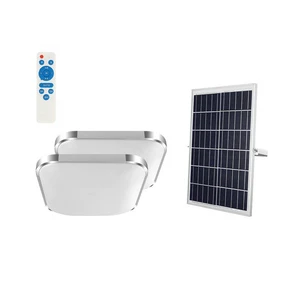 Solar Ceiling Lights Indoor Outdoor 3 Colors 100W 150W 200W Decoration Lighting for Garage Garden Balcony