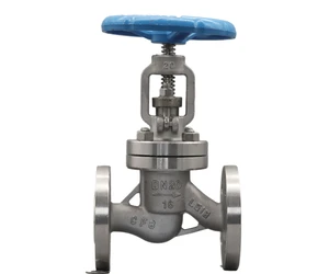 Manual Stainless Steel Globe Valve with Stop Structure for Water & Gas
