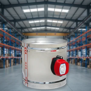 Electric Stainless Steel Gas Flow Control Valve B600 for Cement Plant Air Volume Actuator