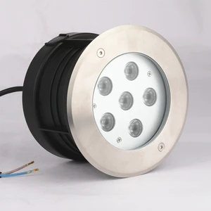 Customized 6W DC24V Aluminum Die-Cast Recessed Outdoor LED Ingroud Light for Landscape IP67 Rating