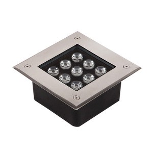 3W 4W 5W 6W 9W 12W 16W 18W 24W 36W Square Buried Led Inground Light