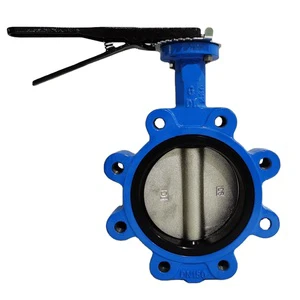 Ductile Iron Manual Sealing Butterfly Valve for Water WorksDN50~DN300