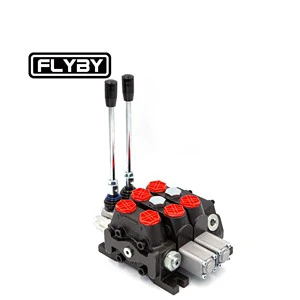 FLYBY DCV-series Hydraulic Monoblock Directional Control Valves DCV60 Manual Spool Control Valve