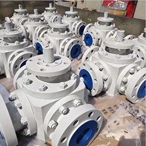 Three-way Ball Valve.