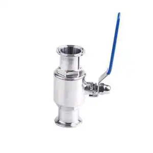 High Quality Cheap Stainless Steel Ball Valve Manual Water Ball Valve Quick-installation PTFE Sealing