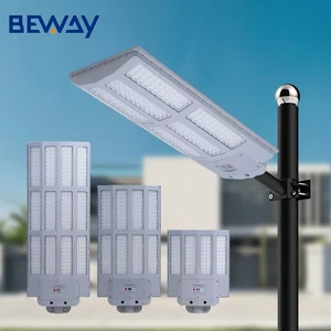 Factory Wholesale Outdoor Column Lights Sensor Sensitive Control Waterproof IP65 300 500 1000 Watt LED Solar Street Lamp