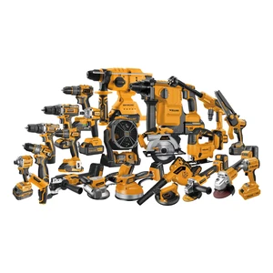 WELLOO Professional Power Tools Combo Kits Diy/Industrial Grade Full Range Cordless & Electric Tools Set