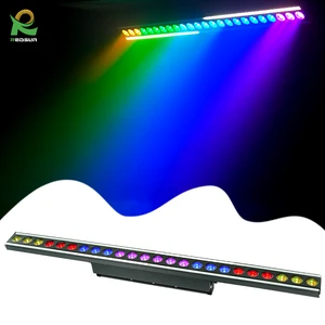 Redsun 24 LED 4-in-1 Wall Washer with Light Strip DMX512 Control IP20 Rated for Stage Party Wedding Events