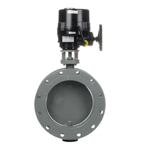 LQ Electric Actuated Butterfly Valve for Exhaust and Airflow Control AC220V