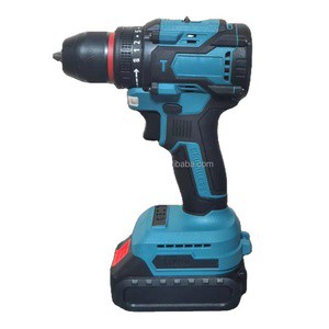 21V Multi-function Combination Tool Taladro Inalambrico Brushless Impact Drill 1.3AH 10mm Variable Speed OEM