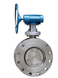 Manual Lever Operated Wafer Butterfly Valve D71H Industrial Butterfly Valve