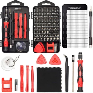125 in 1Precision Screwdriver Tool Kit Magnetic Screwdriver Set for Phone Tablet Compact Repair Maintenance Tool -001