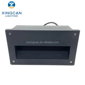 IP65 Outdoor LED Step Light 3W 5W 6W Wall Lamp Aluminum Warm White Led Recessed Light Wall Ramp Lighting Led Recessed Wall Light