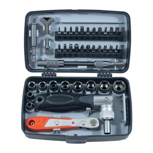 38-in-1 Household DIY Hardware Combination Tool Set Ratchet Wrench Screwdriver for Motorcycle Auto Repairs Maintenance Battery