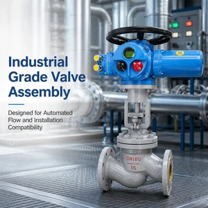 Intelligent Type Multi Turn Electric Globe Globe Valve Body Stainless Steel Stem Industrial Valve OEM High Temperature
