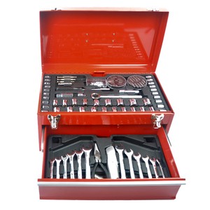 124pcs OEM Hand Tool Set with CR-V Material for Auto Repair and Home Use