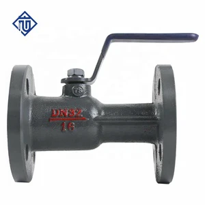 Cast Iron Integrated Flanged Ball Valve for Heating Boiler Steam Pipeline