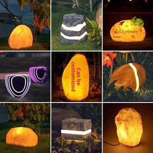 LED Simulation Luminous Stone Lamp IP65 Resin Lawn Lights For Landscape Courtyard Scenic Spot Decoration