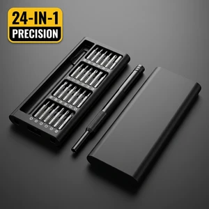 24 1 Industrial Professional Multi-Purpose Mini Screwdriver Set Precision Steel Handle Mobile Phone Disassembly Repair ODM
