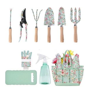 Best Seller Garden Tools 10/6 Piece Garden Trimming Tools Lawn Hand Tool Set Rake, Scissors, Watering Can Garden Supplies