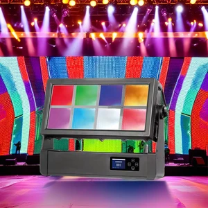 MITUSHOW New Led 8x60W RGBW 4 in 1 City Color Light Focusing Projection Led Rgb Flood Wash Light Ip65 67 for Housing