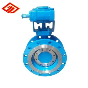 Pneumatic Light-duty Flow Regulating Flange Connection Butterfly Valve