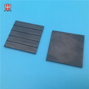 Precision Machined Silicon Carbide Ceramic Thermal Conductive Plate/SiC Heat Sink Sheet