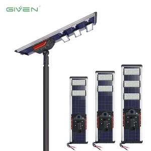 Factory Direct LED Solar Road Street Lamp with Hybrid AC Backup Extreme Weather Resistant