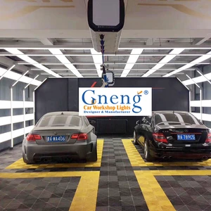 Aluminum Housing Car Care Showroom Garage Decoration Auto Repair Inspection Detailing Tunnel Light