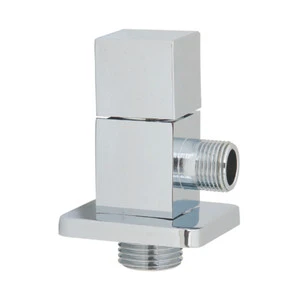 Chrome Plated CE Certified Manual Brass Angle Valve High Quality Ball Valve Welded Connection 1/2 Size 10 Bar Pressure Water