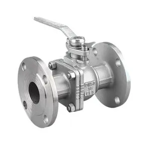 ANSI Manual Ball Valve 2PC Flange End Stainless Steel PN16 Oil OEM/ODM Customizable LanHui CE ISO Certified