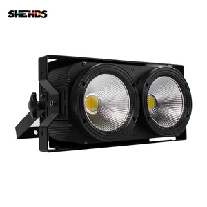 SHEHDS 2 Eye Joint 200W COB Light Warm Light Cold Light DMX512 Par LED For Theater Church