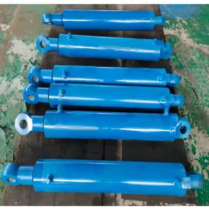 Hydraulic Manufacturer HSG 3-Ton Bore 50mm Acting Stroke 50 100 200 300mm High Load Capacity Hydraulic Cylinder in Stock