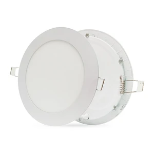 High Power 18W 24W Round Square Panel Light Ultra Thin AC110V 220V Antiglare SMD Led Panel Lamps for Indoor Lighting