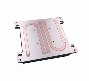 Heat Pipe Heatsink Aluminum Spiky Mini Heatsink Cooling Radiactor Large Copper Heat Sink for Industrial Equipment