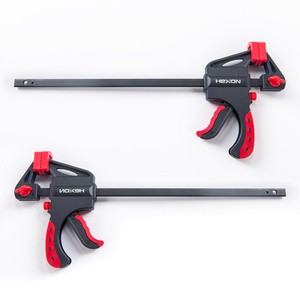 Soft Grip Handle Carpenter Table Tool Internal External Woodworking Quick Release Wood Clamp bar Clamp