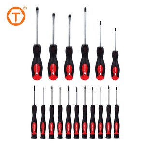 Hand Hardware Tool Custom Screw Driver Portable Pocket Carbon Steel Mini Flat Slotted Phillips Magnetic Screwdriver Set