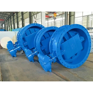Stainless Steel Double Eccentric Butterfly Valve for Food and Pharmaceutical Industry