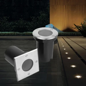 12V 85-265V Buried Light GU10 MR16 GU5.3 Outdoor Recessed Spot Ground Lamp Underground Floor Lamps
