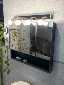 Bauhaus Mirror Lamps Headlight Toilet Bathroom Bedroom Washstand Mirror Cabinet Special Dressing Makeup LED Light Light